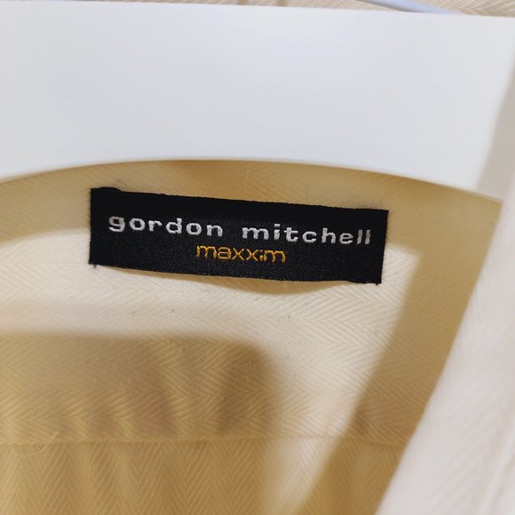 Gordon Mitchell Maxxim cream dress shirt, size Large. - Picture 3 of 5